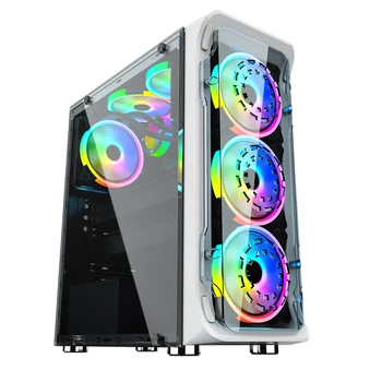 IXUR Dazzle White Brand new Mid-Tower ATX Case PC Gaming Case -Side transparent acrylic panel I / O USB3.0 Integrated
IXUR Dazzle White Brand new Mid-Tower ATX Case PC Gaming Case -Side transparent acrylic panel I / O USB3.0 Integrated