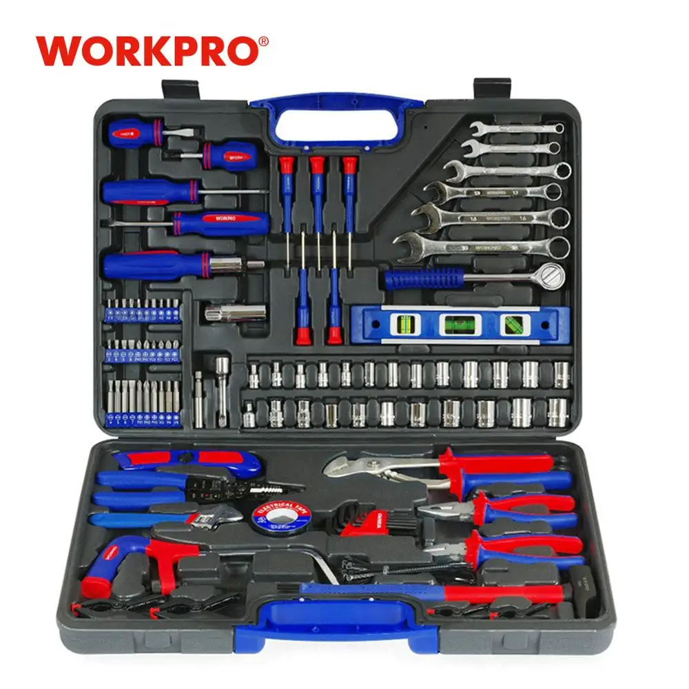 Набор бытовых инструментов WORKPRO комплект отверток из 139 предметов плоскогубцы