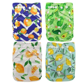 Ohbabyka New 4pcs/set Washable Cloth Diaper Adjustable Nappy Reusable Cloth Diapers Available 3-15kg Baby Cloth Diaper Cover
Ohbabyka New 4pcs/set Washable Cloth Diaper Adjustable Nappy Reusable Cloth Diapers Available 3-15kg Baby Cloth Diaper Cover