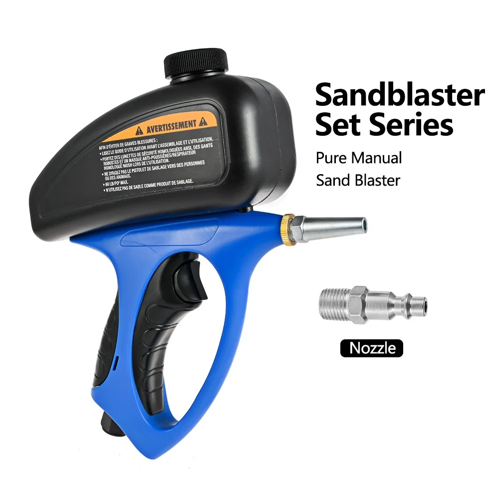 Anti-rust Sandblaster Handheld Pneumatic Sand Blasting Machine Portable Small Nozzle Pneumatic Sandblasting Spray Gun Fast Even
Anti-rust Sandblaster Handheld Pneumatic Sand Blasting Machine Portable Small Nozzle Pneumatic Sandblasting Spray Gun Fast Even