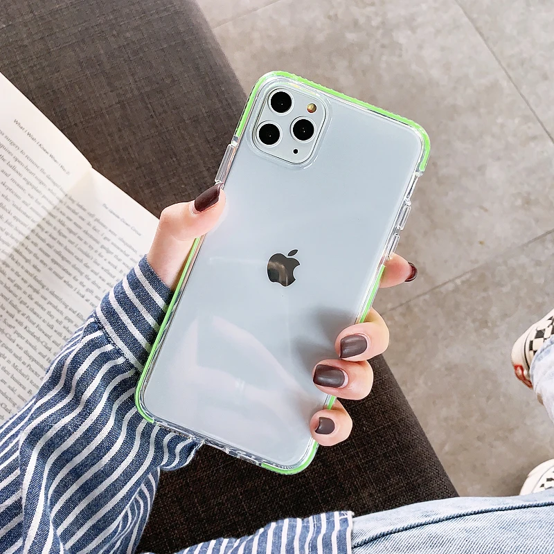 Transparent Bumper Phone Case for iphone 11 11Pro Max XR XS Max Clear TPU Case for iphone 6 6s 7 8 Plus Protective capa
Transparent Bumper Phone Case for iphone 11 11Pro Max XR XS Max Clear TPU Case for iphone 6 6s 7 8 Plus Protective capa