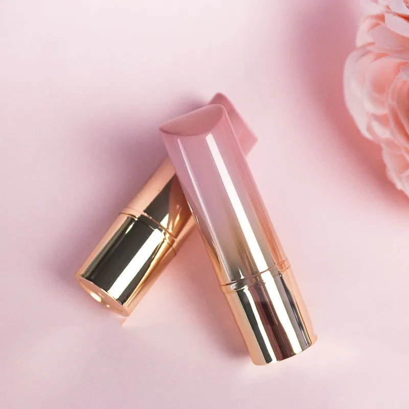 empty lip tubes Peach pink gold gradient lipstick tubes empty tubes packaging material 12.1mm lipgloss tubes
empty lip tubes Peach pink gold gradient lipstick tubes empty tubes packaging material 12.1mm lipgloss tubes