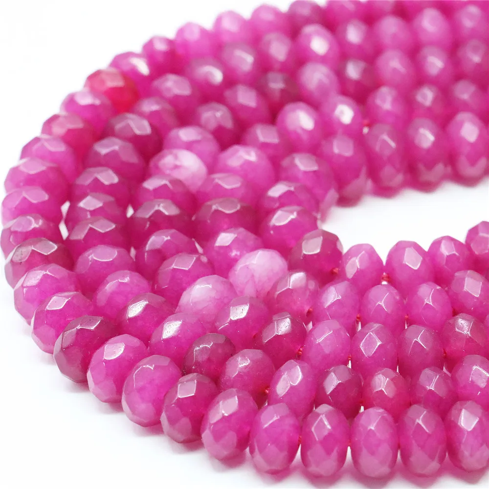 Accessory Crafts Parts 6x8mm Faceted Purple Kunzite Abacus DIY Beads Semi Finished Stones 15inch Jewelry Making Design Wholesale
Accessory Crafts Parts 6x8mm Faceted Purple Kunzite Abacus DIY Beads Semi Finished Stones 15inch Jewelry Making Design Wholesale