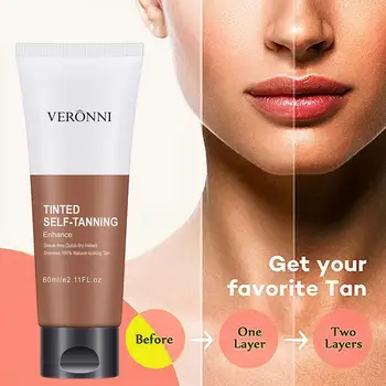 60ml Tanning Cream Body Tanning Bronzing Cream For Women Tanning Tanning Darken Bronze Skin Help Body Men Lotion Lotion H0V5
60ml Tanning Cream Body Tanning Bronzing Cream For Women Tanning Tanning Darken Bronze Skin Help Body Men Lotion Lotion H0V5