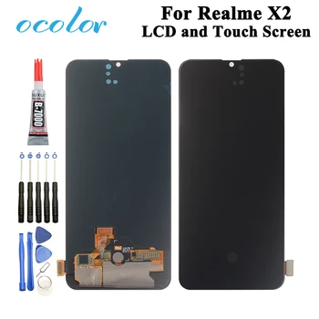 ocolor AMOLED For Realme X2 LCD Display And Touch Screen 6.4" Digitizer Assembly Replacement With Tools +Adhesive For Realme X2
ocolor AMOLED For Realme X2 LCD Display And Touch Screen 6.4" Digitizer Assembly Replacement With Tools +Adhesive For Realme X2