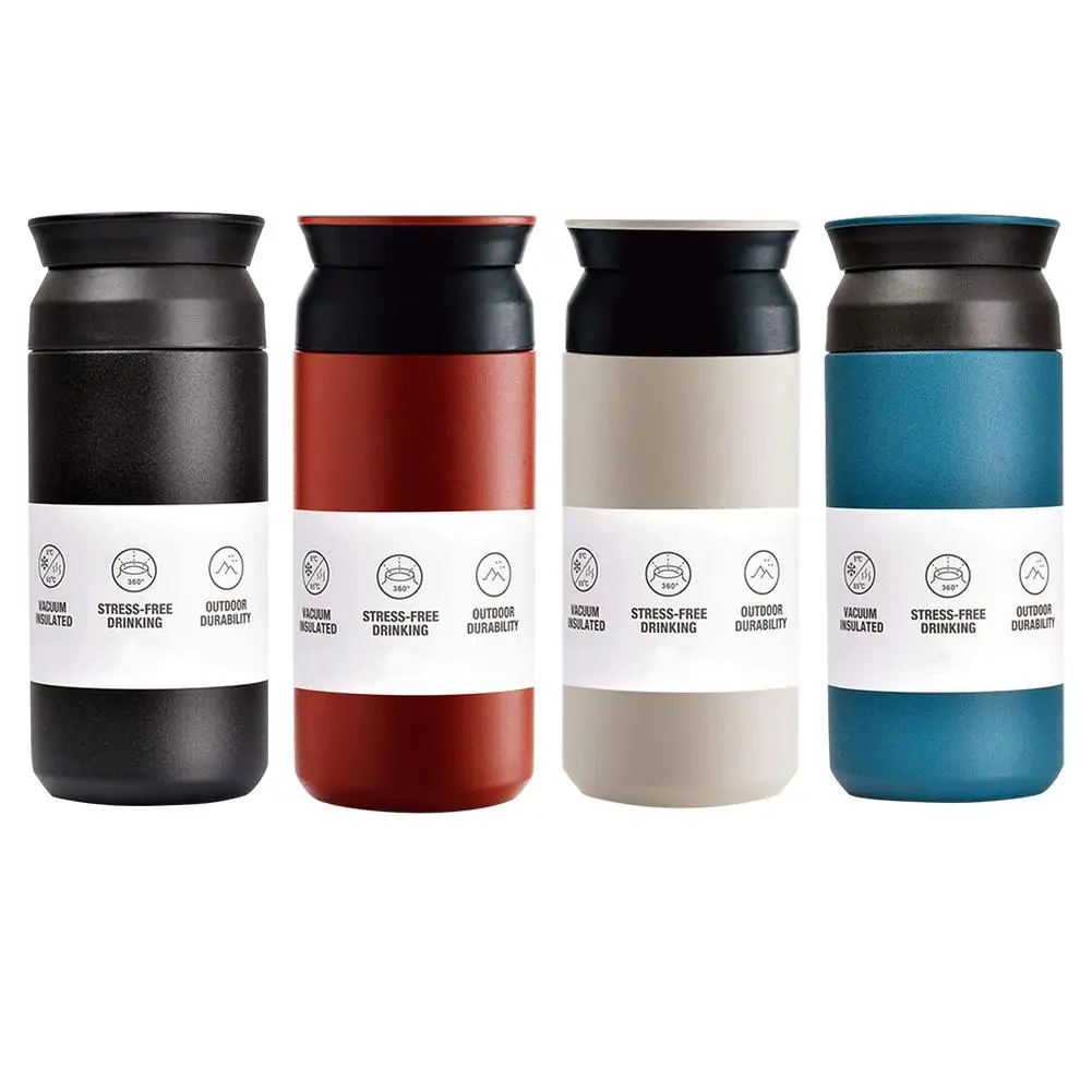 

350ML Double Wall Insulated Stainless Steel Thermos Cup Vacuum Flask Coffee Mug Travel Mug Drink Bottle Home Office Thermocup