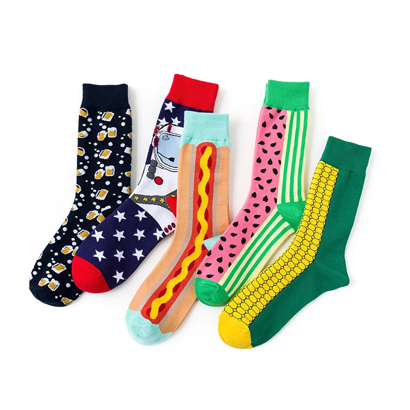 Fashion Harajuk Hip Hop Street Trend Unisex Cotton Socks Pizza food fruit Creative Novelty Pattern Happy Casual Skate Socks
Fashion Harajuk Hip Hop Street Trend Unisex Cotton Socks Pizza food fruit Creative Novelty Pattern Happy Casual Skate Socks