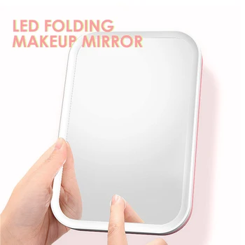 Touch Control LED Natural Fill Light Desktop LED Makeup Mirror Adjustable Brightness and Angle USB Rechargeable Makeup Lamp
Touch Control LED Natural Fill Light Desktop LED Makeup Mirror Adjustable Brightness and Angle USB Rechargeable Makeup Lamp