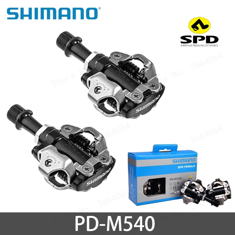 New PD-M540 SPD MTB Pedals PD-M520 Pedals Mountain Bike Self-Lockings Clipless Pedals Bike Parts With PD22 SH51 cleat
New PD-M540 SPD MTB Pedals PD-M520 Pedals Mountain Bike Self-Lockings Clipless Pedals Bike Parts With PD22 SH51 cleat