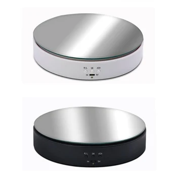 Automatic Turntable Electric Rotating Jewellery Packaging Display Angle Speed Adjustment ABS Mirrored Jewelry Organizer
Automatic Turntable Electric Rotating Jewellery Packaging Display Angle Speed Adjustment ABS Mirrored Jewelry Organizer