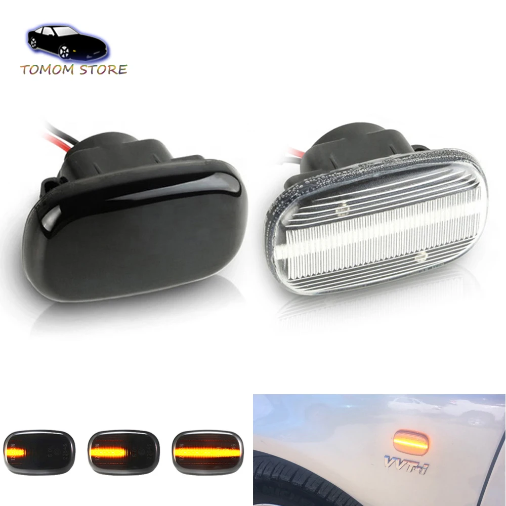 Sequential Blinker LED Side Turn Signal Indicator Dynamic Lights for Lexus GS 300 RX 300 330 350 Toyota Avensis Verso Carina
Sequential Blinker LED Side Turn Signal Indicator Dynamic Lights for Lexus GS 300 RX 300 330 350 Toyota Avensis Verso Carina