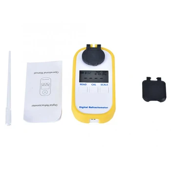 DR701 0-30% Brix Coffee Sugar Meter Digital Portable Electronic Refractometer TDS 0-25% Concentration Refractometer
DR701 0-30% Brix Coffee Sugar Meter Digital Portable Electronic Refractometer TDS 0-25% Concentration Refractometer