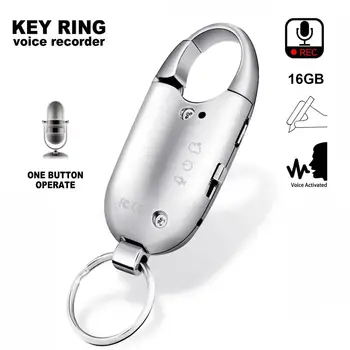 Keychain Digital Voice Recorder,Keyring Voice Activated Audio Recorder with Playback Function,16GB Key Ring Audio Recorder
Keychain Digital Voice Recorder,Keyring Voice Activated Audio Recorder with Playback Function,16GB Key Ring Audio Recorder