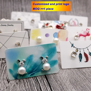 Jewelry Display 3*5 Card 100Pcs Jewelry Display Card Earrings Ear Studs Packing Hang Tag Rectangle Holder Customized Logo
Jewelry Display 3*5 Card 100Pcs Jewelry Display Card Earrings Ear Studs Packing Hang Tag Rectangle Holder Customized Logo