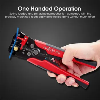DIY Automatic Stripping Pliers Wire Stripper Multi-functional Peeling Tool Terminal Pliers HSD1 Wire Crimping Wire Stripper Tool
DIY Automatic Stripping Pliers Wire Stripper Multi-functional Peeling Tool Terminal Pliers HSD1 Wire Crimping Wire Stripper Tool