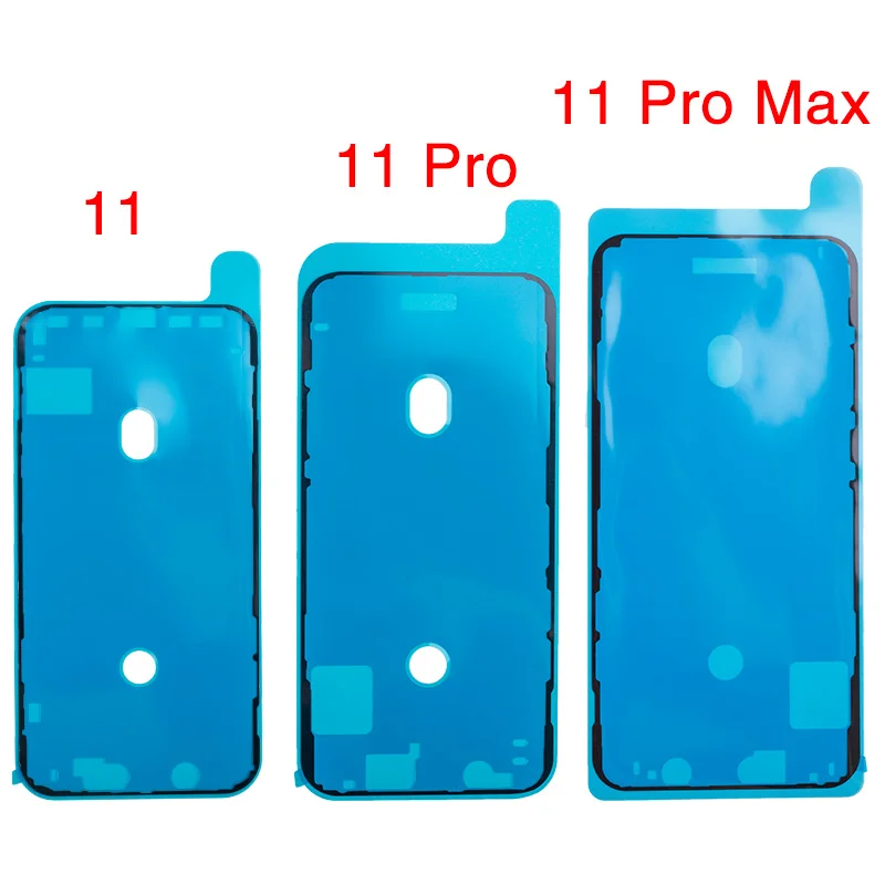 2 шт. водонепроницаемый стикер для iPhone 11 Pro Max клей предварительно вырезанный ЖК