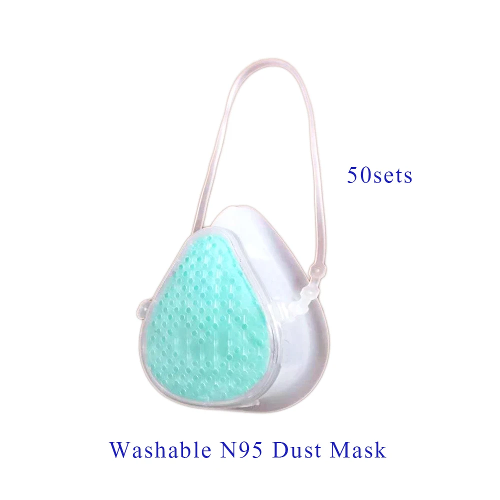 KN95 Dust Mascarilla Antibacterial Respirator Mask Effective Protected Virus Silicon Face Masks Washable Reuseable Masks
KN95 Dust Mascarilla Antibacterial Respirator Mask Effective Protected Virus Silicon Face Masks Washable Reuseable Masks