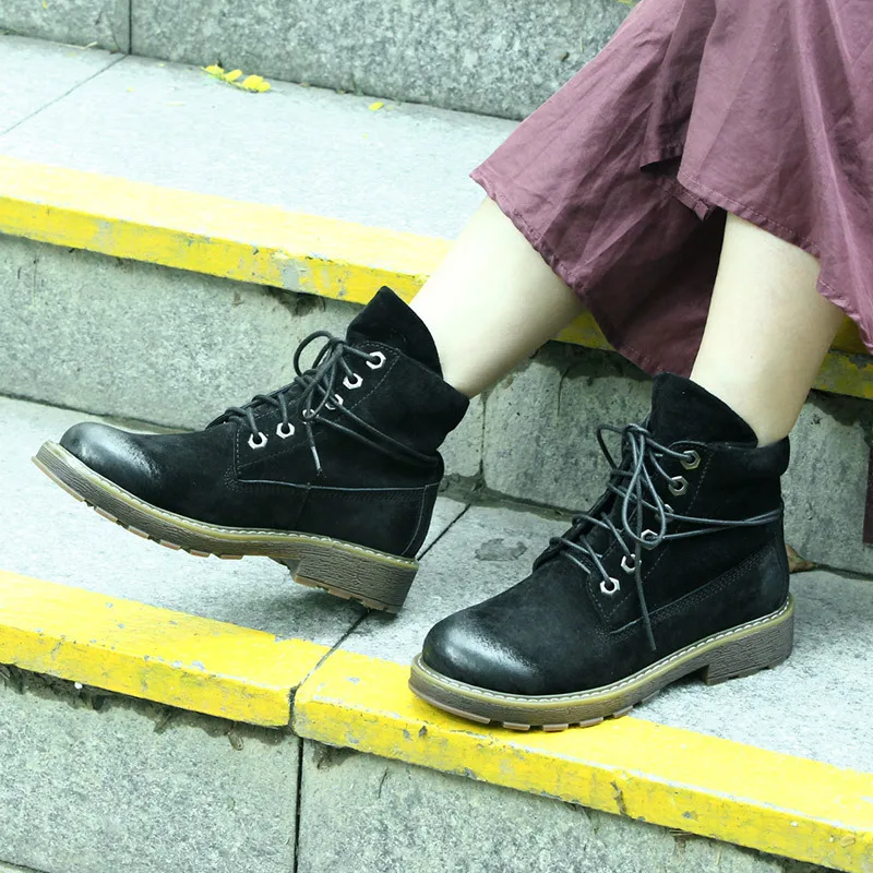 Martin Boots Europe And America Popular WOMEN'S Shoes Guangzhou Boots Autumn And Winter Chunky-Heel Leather Rub Color Lace-up Wo
Martin Boots Europe And America Popular WOMEN'S Shoes Guangzhou Boots Autumn And Winter Chunky-Heel Leather Rub Color Lace-up Wo