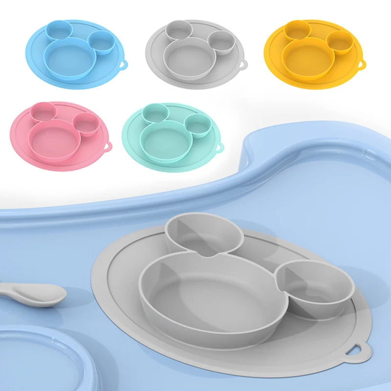 Plate for Kids with Silicone Baby Bowl Suction BPA Free Feeding Baby Tableware Children Dining Dishes
Plate for Kids with Silicone Baby Bowl Suction BPA Free Feeding Baby Tableware Children Dining Dishes
