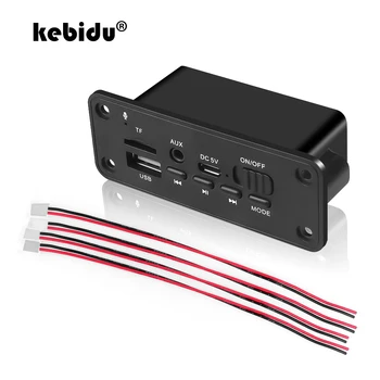 kebidu Bluetooth MP3 WMA Decoder Board DC 5V Audio Module USB TF Radio Wireless FM Receiver MP3 Player 2 x 3W Amplifier For Car
kebidu Bluetooth MP3 WMA Decoder Board DC 5V Audio Module USB TF Radio Wireless FM Receiver MP3 Player 2 x 3W Amplifier For Car