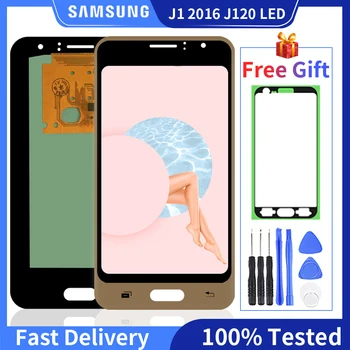 100% Original Super AMOLED LCD For Samsung Galaxy J1 2016 J120 LCD Display J120F LCD J120H J120 J120M Touch Screen Digitizer
100% Original Super AMOLED LCD For Samsung Galaxy J1 2016 J120 LCD Display J120F LCD J120H J120 J120M Touch Screen Digitizer
