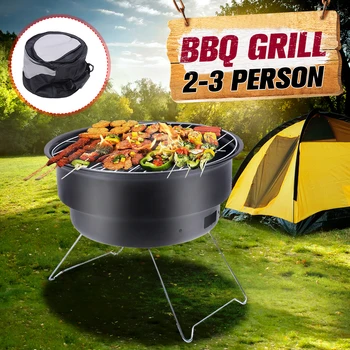 Foldable Charcoal BBQ Grill Stainless Steel BBQ Grill Tabletop Portable Outdoor Patio Stove Cookware Barbecue With Carrying Bag
Foldable Charcoal BBQ Grill Stainless Steel BBQ Grill Tabletop Portable Outdoor Patio Stove Cookware Barbecue With Carrying Bag