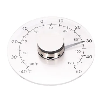 4 Inch Thermometer Transparent Round Circular Window Temperature Thermograph Outside Humidity Meter Detector Thermograph
4 Inch Thermometer Transparent Round Circular Window Temperature Thermograph Outside Humidity Meter Detector Thermograph