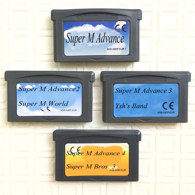 SuperMa Advance Series12 World Yoh's Islan Bros. 3 Для 32 битной картриджной консоли для