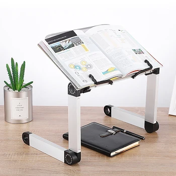 Creative Reading Shelf Stand Paper Magazine Reading Bookshelf 360 Degree Adjustable Book Aluminium Alloy Table Laptop Holder
Creative Reading Shelf Stand Paper Magazine Reading Bookshelf 360 Degree Adjustable Book Aluminium Alloy Table Laptop Holder
