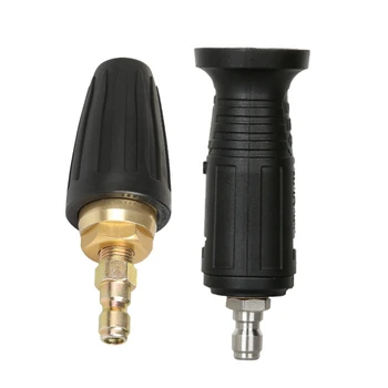 Universal Pressure Washer Turbo Nozzle & Auto Tool Adjustable High Pressure Washer Nozzle Tips
Universal Pressure Washer Turbo Nozzle & Auto Tool Adjustable High Pressure Washer Nozzle Tips