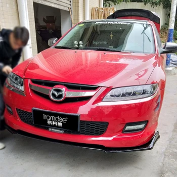 High Quality 3Piece Car Front Bumper Splitter Lip Diffuser Spoiler Cover For Mazda 6 2003-2015 Carbon Fiber Look/ Black
High Quality 3Piece Car Front Bumper Splitter Lip Diffuser Spoiler Cover For Mazda 6 2003-2015 Carbon Fiber Look/ Black