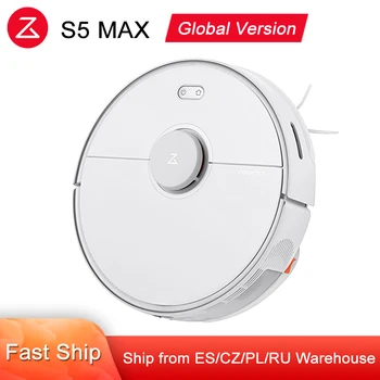 New Roborock S5 Max Xiaomi Robot Vacuum Cleaner Mijia Robotic Vacuum Cleaner For Home Upgrade Of S50 S55 Mop Cleaning Robotic 
New Roborock S5 Max Xiaomi Robot Vacuum Cleaner Mijia Robotic Vacuum Cleaner For Home Upgrade Of S50 S55 Mop Cleaning Robotic