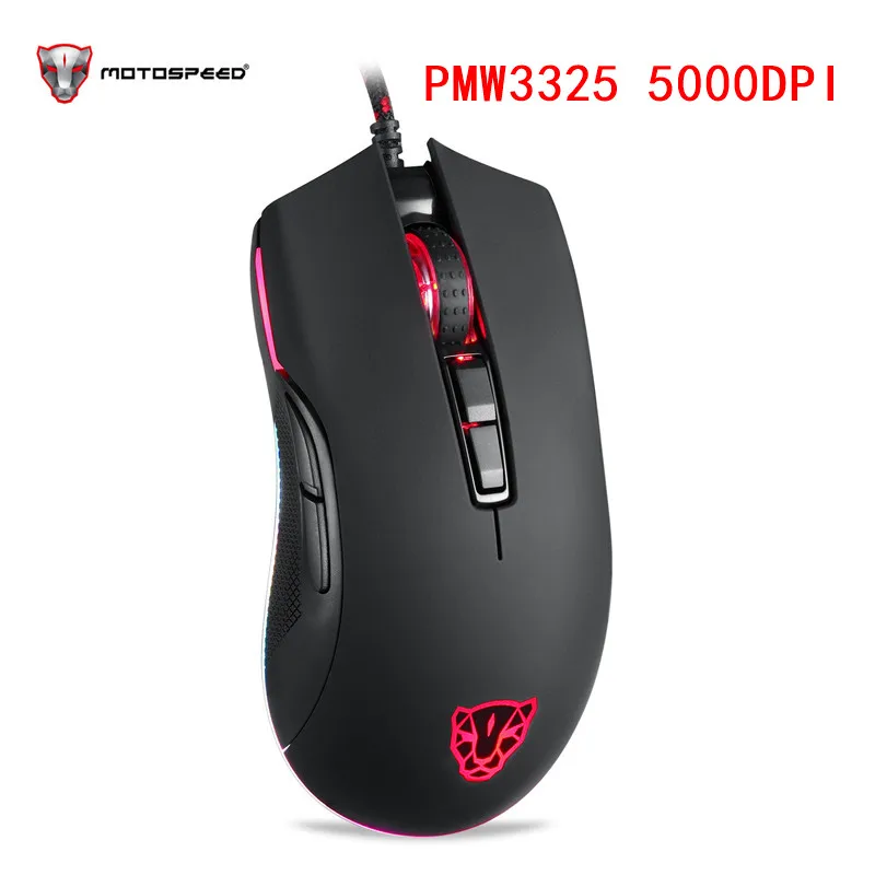 Motospeed V70 USB Wired Gaming Mouse PMW3325 5000DPI Computer RGB LED Multi-Color Backlight Send With Box
Motospeed V70 USB Wired Gaming Mouse PMW3325 5000DPI Computer RGB LED Multi-Color Backlight Send With Box