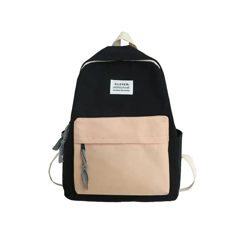 Teenager School Bags for Girls Backpack Women Bookbags Canvas Pink Patchwork Alphabet Design Preppy Style Student Teen Schoolbag
Teenager School Bags for Girls Backpack Women Bookbags Canvas Pink Patchwork Alphabet Design Preppy Style Student Teen Schoolbag