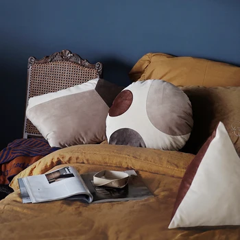 Nordic Back Pillow Neck Support Bedding Accessories Geometric Shape Round Triangle Morandi Colors Pillows Home Room Cafe Decor
Nordic Back Pillow Neck Support Bedding Accessories Geometric Shape Round Triangle Morandi Colors Pillows Home Room Cafe Decor
