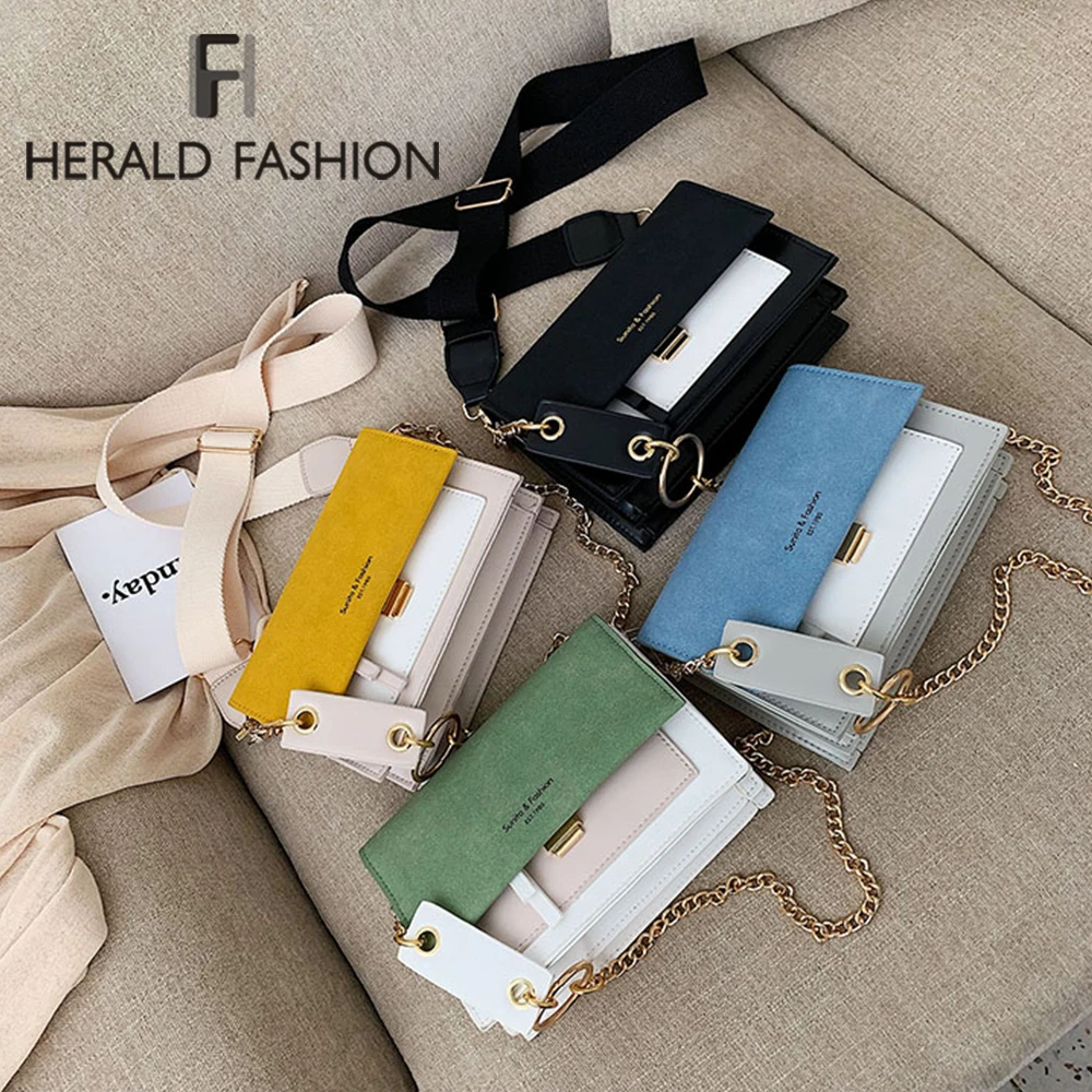 Contrast Color Crossbody Bags For Women Chain Messenger Shoulder Bag Suede PU Leather Ladies Purses and Handbags CrossBody Bag
Contrast Color Crossbody Bags For Women Chain Messenger Shoulder Bag Suede PU Leather Ladies Purses and Handbags CrossBody Bag