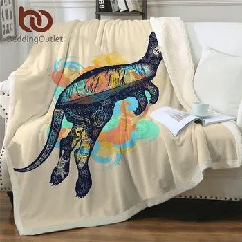 BeddingOutlet Kangaroo Plush Blanket Cartoon Bed Blanket Watercolor Bedding Colorful Splash Art Cute Animal Fluffy Blanket Koce 
BeddingOutlet Kangaroo Plush Blanket Cartoon Bed Blanket Watercolor Bedding Colorful Splash Art Cute Animal Fluffy Blanket Koce