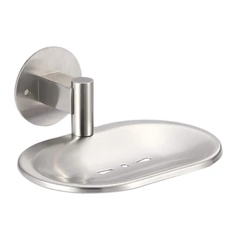 Soap Dish Stainless Steel Sponge Holder with Self Draining Rustproof Adhesive Soap Dish Holder Wall Mounted for Bathroom Shower
Soap Dish Stainless Steel Sponge Holder with Self Draining Rustproof Adhesive Soap Dish Holder Wall Mounted for Bathroom Shower