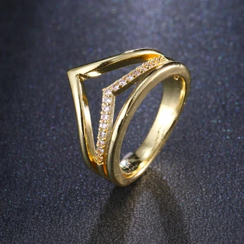 New Listing Punk Style Three Color Cubic Zircon Multi Layers Ring In Fashion Paty for Women Wedding Dinner Party Birthday Gift
New Listing Punk Style Three Color Cubic Zircon Multi Layers Ring In Fashion Paty for Women Wedding Dinner Party Birthday Gift