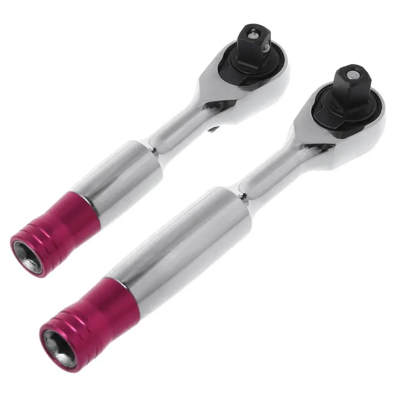OOTDTY 1/4" Mini Torque Ratchet Wrench 85mm/100mm Socket Wrenches Repair Tool For Vehicle Bicycle Bike High Quality 63HF
OOTDTY 1/4" Mini Torque Ratchet Wrench 85mm/100mm Socket Wrenches Repair Tool For Vehicle Bicycle Bike High Quality 63HF