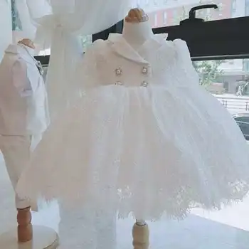 Tick Tok Children's Dress Princess Dress Little Girl's Pompous Dress Elegant Lace First Birthday Dress Girl's Performance Dress
Tick Tok Children's Dress Princess Dress Little Girl's Pompous Dress Elegant Lace First Birthday Dress Girl's Performance Dress