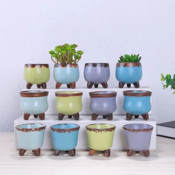Set of 4 Spring Serial Tripod Sucuulent Cactus Plant Pots Flower Pots Planters Containers
Set of 4 Spring Serial Tripod Sucuulent Cactus Plant Pots Flower Pots Planters Containers