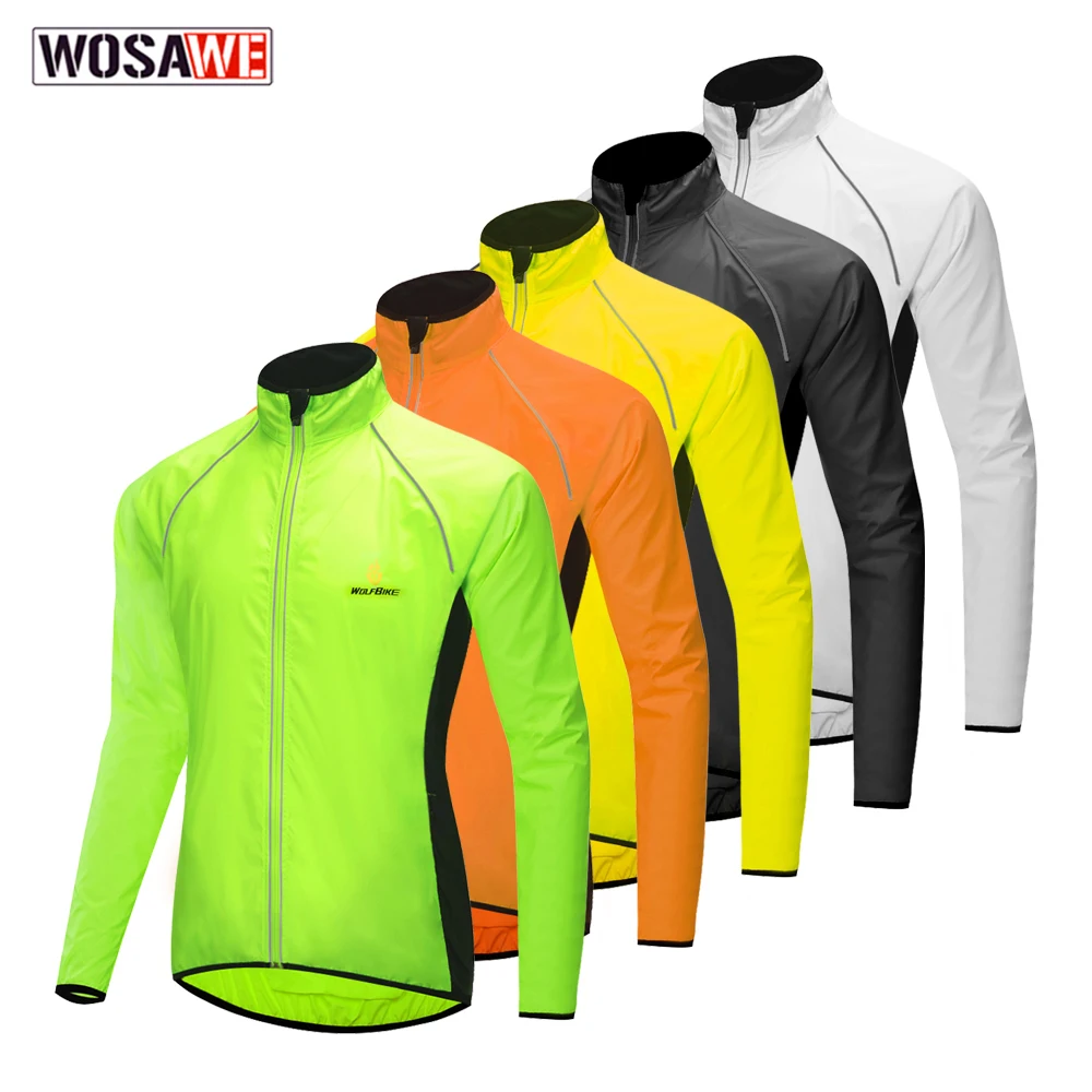 WOSAWE Autumn Men's Cycling Windbreaker Reflective Road Mountain Bike Jacket Waterproof Windproof Jackets Bicycle Windbreaker
WOSAWE Autumn Men's Cycling Windbreaker Reflective Road Mountain Bike Jacket Waterproof Windproof Jackets Bicycle Windbreaker