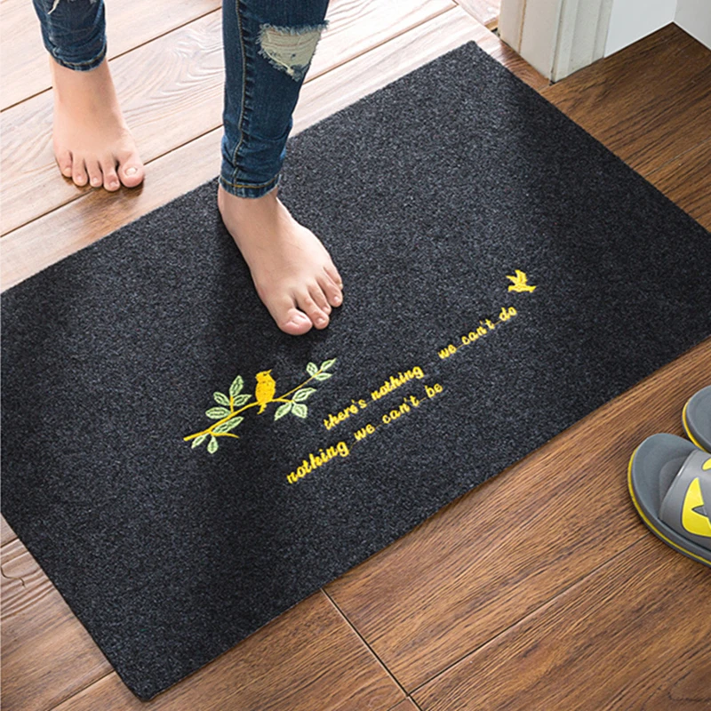 Dirty-proof Nonslip Doormat Free Cutting Entrance Mat Washable Floor Mat for Living Room Kitchen Rug Thin Foot Pad for Bathroom
Dirty-proof Nonslip Doormat Free Cutting Entrance Mat Washable Floor Mat for Living Room Kitchen Rug Thin Foot Pad for Bathroom