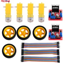 L298N Motor Drive Controller Board Stepper Motor Control Module Dual H-Bridge with DC Motor and Smart Car Wheel for Arduino
L298N Motor Drive Controller Board Stepper Motor Control Module Dual H-Bridge with DC Motor and Smart Car Wheel for Arduino