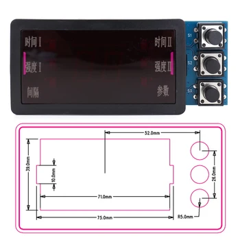 Hot Spot Welding Machine Control Panel Double Pulse Convenient Easy Installation Stable With Motherboard Plastics Base
Hot Spot Welding Machine Control Panel Double Pulse Convenient Easy Installation Stable With Motherboard Plastics Base