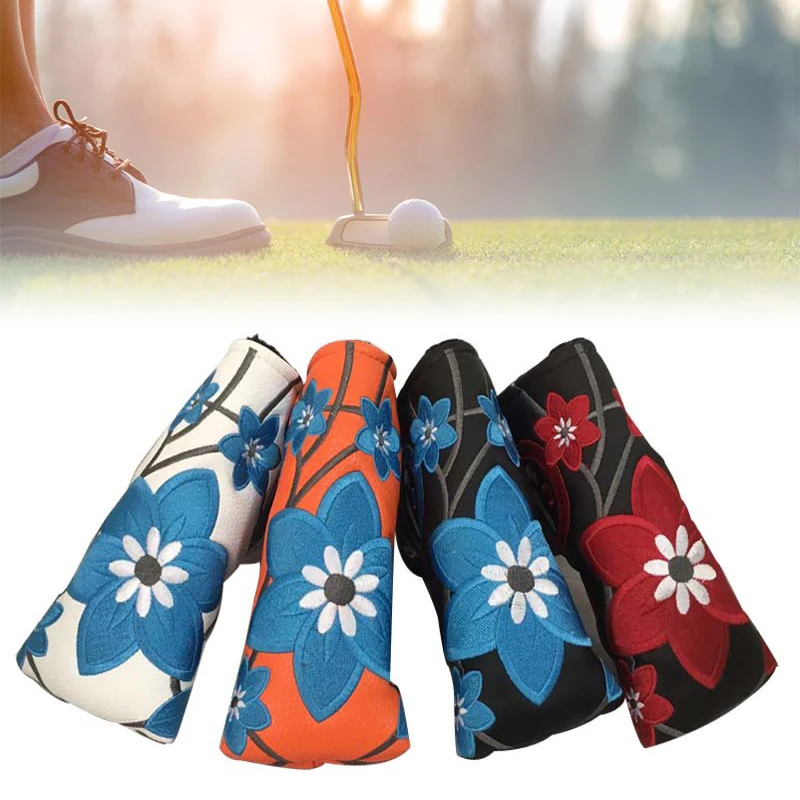 Golf Putter Cover PU Blade Putter Head Cover Embroidery Head Cover Protective Bag Shield Accessories Golf Activity Club Cover
Golf Putter Cover PU Blade Putter Head Cover Embroidery Head Cover Protective Bag Shield Accessories Golf Activity Club Cover