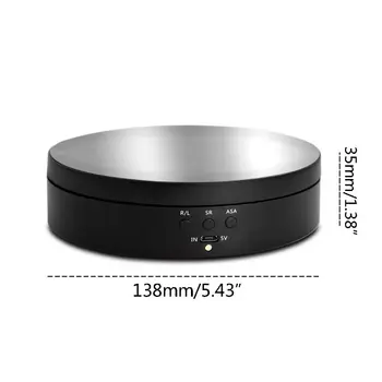 High Power Electric Rotating Mirror Jewelry Display Stand Base Jewelry Organizer N58F
High Power Electric Rotating Mirror Jewelry Display Stand Base Jewelry Organizer N58F