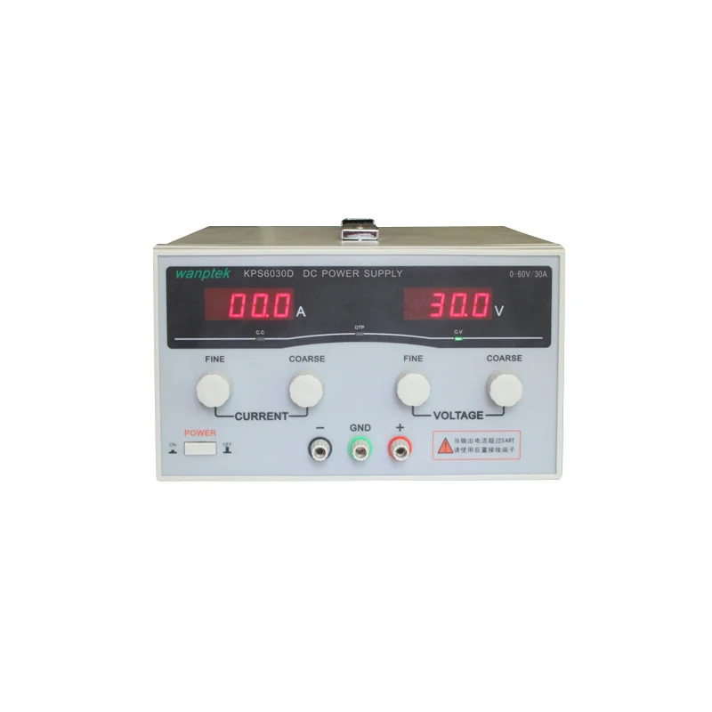 KPS6030D 60V 30A High Power Digital Adjustable Switching DC Regulated Power Source Lab Bench Variable Power Supply
KPS6030D 60V 30A High Power Digital Adjustable Switching DC Regulated Power Source Lab Bench Variable Power Supply
