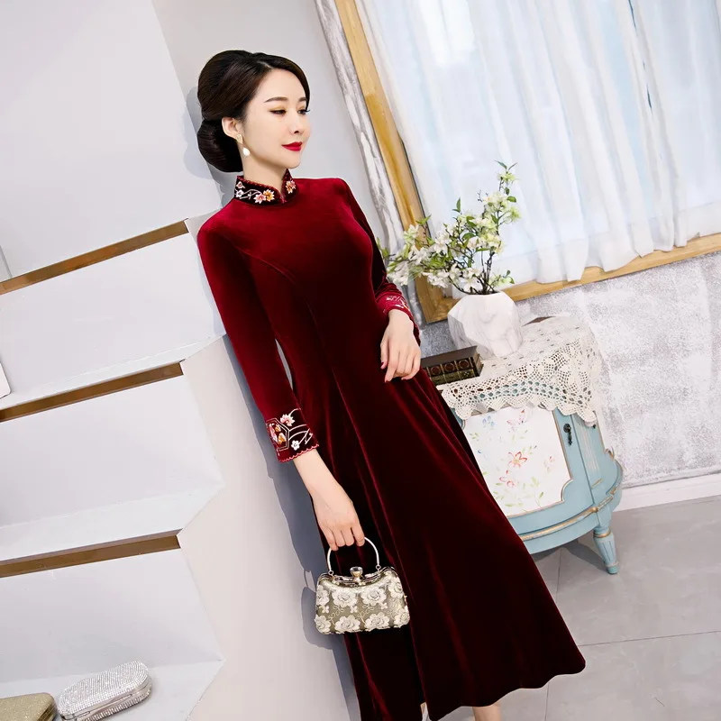 2019 Promotion Quinceanera Restoring Ancient Ways Improved Runway Wedding Toast The Chinese Dress Skirt Is Long Winter Of Style
2019 Promotion Quinceanera Restoring Ancient Ways Improved Runway Wedding Toast The Chinese Dress Skirt Is Long Winter Of Style